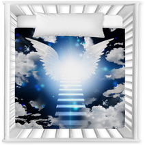 Angel Wings At The Stairway To Heaven Nursery Decor 59373273