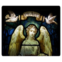 Angel Withe Doves And Peace Rugs 73563223