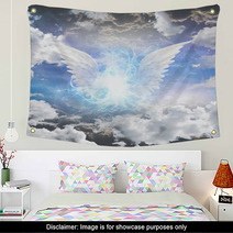 Angelic Being Obscured Wall Art 49790540