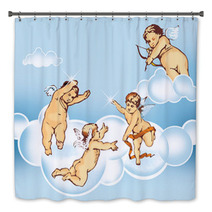 Angels Flying In The Sky Bath Decor 33783404