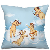 Angels Flying In The Sky Pillows 33783404