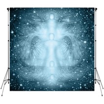 Angels Starry Night Background Backdrops 98048640