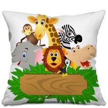 Animal Cartoon Pillows 18564807