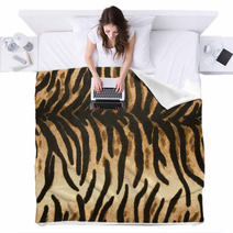 Animal Print Background Texture Blankets 57857683