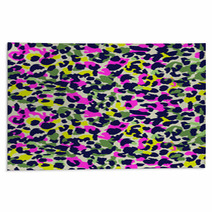 Animal Spots Camouflage ~ Seamless Background Rugs 74736657