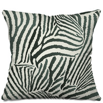 Animal Zebra Seamless Background Pillows 68001337