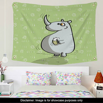 Animals Having Fun Wall Art 47578742