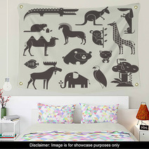 Animals Set Wall Art 55648053