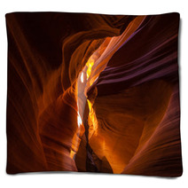 Antelope Canyon,  AZ USA Blankets 61506557