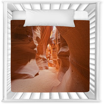 Antelope Canyon View With Light Rays Nursery Decor 66395934