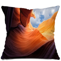 Antelope Slot Canyon Arizona Sandstone Pillows 50745706