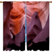 Antelope Slot Canyon Arizona Sandstone Window Curtains 51834736