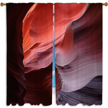 Antelope Slot Canyon Arizona Sandstone Window Curtains 51848627