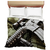 AR-15 Carbine And Tactical Vest Bedding 61486195
