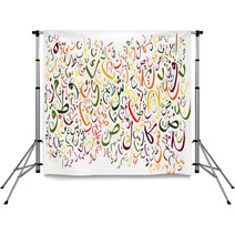 Arabic Alphabet Background Backdrops 61623484