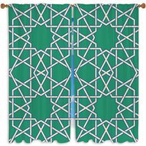 Arabic Mosaic Window Curtains 53242744