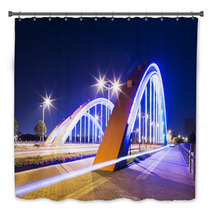 Arch Bridge With Neon Lamp Bath Decor 55421001