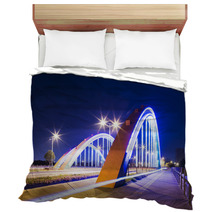 Arch Bridge With Neon Lamp Bedding 55421001