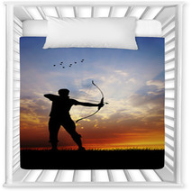 Archery At Sunset Nursery Decor 60530163
