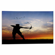Archery At Sunset Rugs 60530163