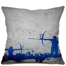 Archery Background Pillows 68747580