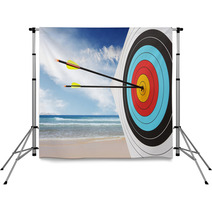 Archery Practice Outdoor Backdrops 56002441