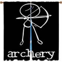 Archery Window Curtains 68858570