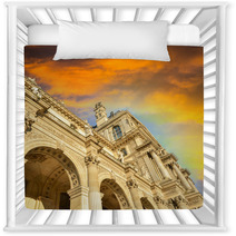 Architectural Detail Of Buildings Along Louvre Nursery Decor 62045945