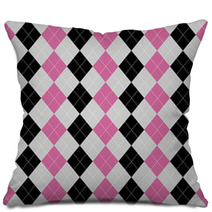 Argyle Patterned Background Pillows 34382949