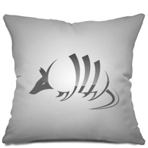 Armadillo Logo Pillows 52308363