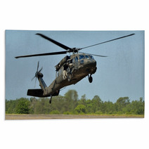 Army Black Hawk Helicopter Rugs 83039340