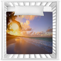 Art Beautiful Sunrise Over The Tropical Beach Nursery Decor 62576466