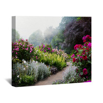 Art Flowers In The Morning In An English Park Wall Art 64687273