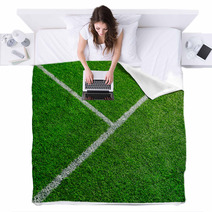 Artificial Football Field Detail Blankets 59299659