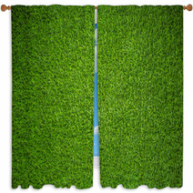 Artificial Grass Window Curtains 101780352