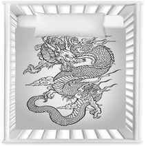Asian Dragon Tattoo Nursery Decor 27187033