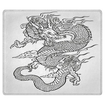 Asian Dragon Tattoo Rugs 27187033