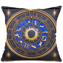 Astrological Zodiac Clock Pillows 37290483