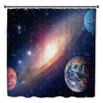 Astrology Astronomy Earth Outer Space Solar System Mars Planet Milky Way Galaxy Elements Of This Image Furnished By Nasa Bath Decor 95577656
