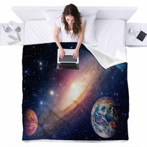 Astrology Astronomy Earth Outer Space Solar System Mars Planet Milky Way Galaxy Elements Of This Image Furnished By Nasa Blankets 95577656
