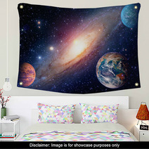 Astrology Astronomy Earth Outer Space Solar System Mars Planet Milky Way Galaxy Elements Of This Image Furnished By Nasa Wall Art 95577656