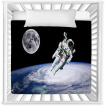 Astronaut Earth Moon Space Nursery Decor 67777889