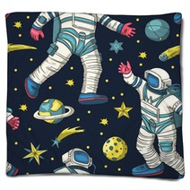 Astronaut Vector Seamless Pattern Blankets 259149030