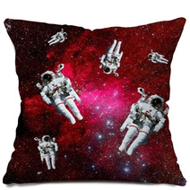 Astronauts Galaxy Space Pillows 67827758