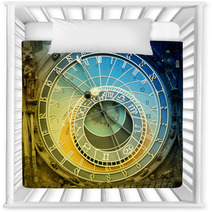 Astronomical Clock In Prague Nursery Decor 37860580