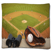 At The Ball Game Blankets 1249716