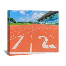 Athletics Track Wall Art 65371492