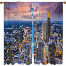 Atlanta, Georgia Skyine Window Curtains 61054336
