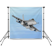 Attackers In The Air Backdrops 42149148