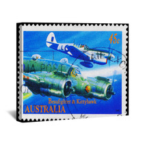 Australia Circa 1996 Beaufighter And Kittyhawk Wall Art 47401328